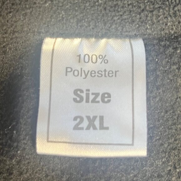 NRA Half Zip Pullover Fleece Shirt Mens 2XL Black - Picture 6 of 7